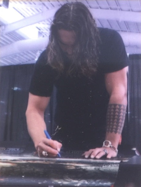 Affiche 101x68 CONAN THE BARBARIAN signé Jason Momoa