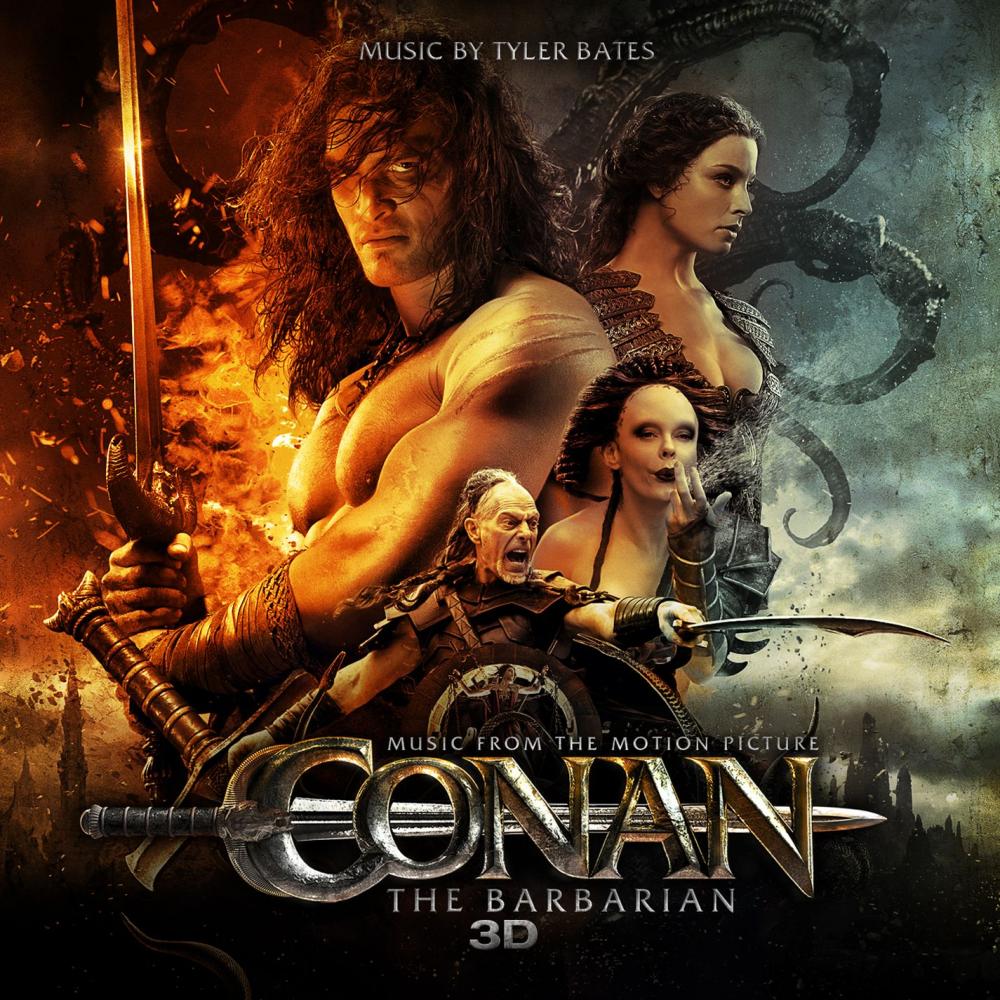 Affiche 101x68 CONAN THE BARBARIAN signé Jason Momoa