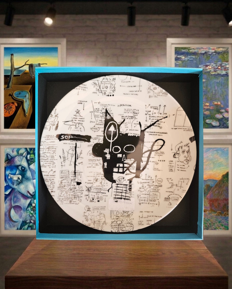 Assiette Jean-Michel Basquiat