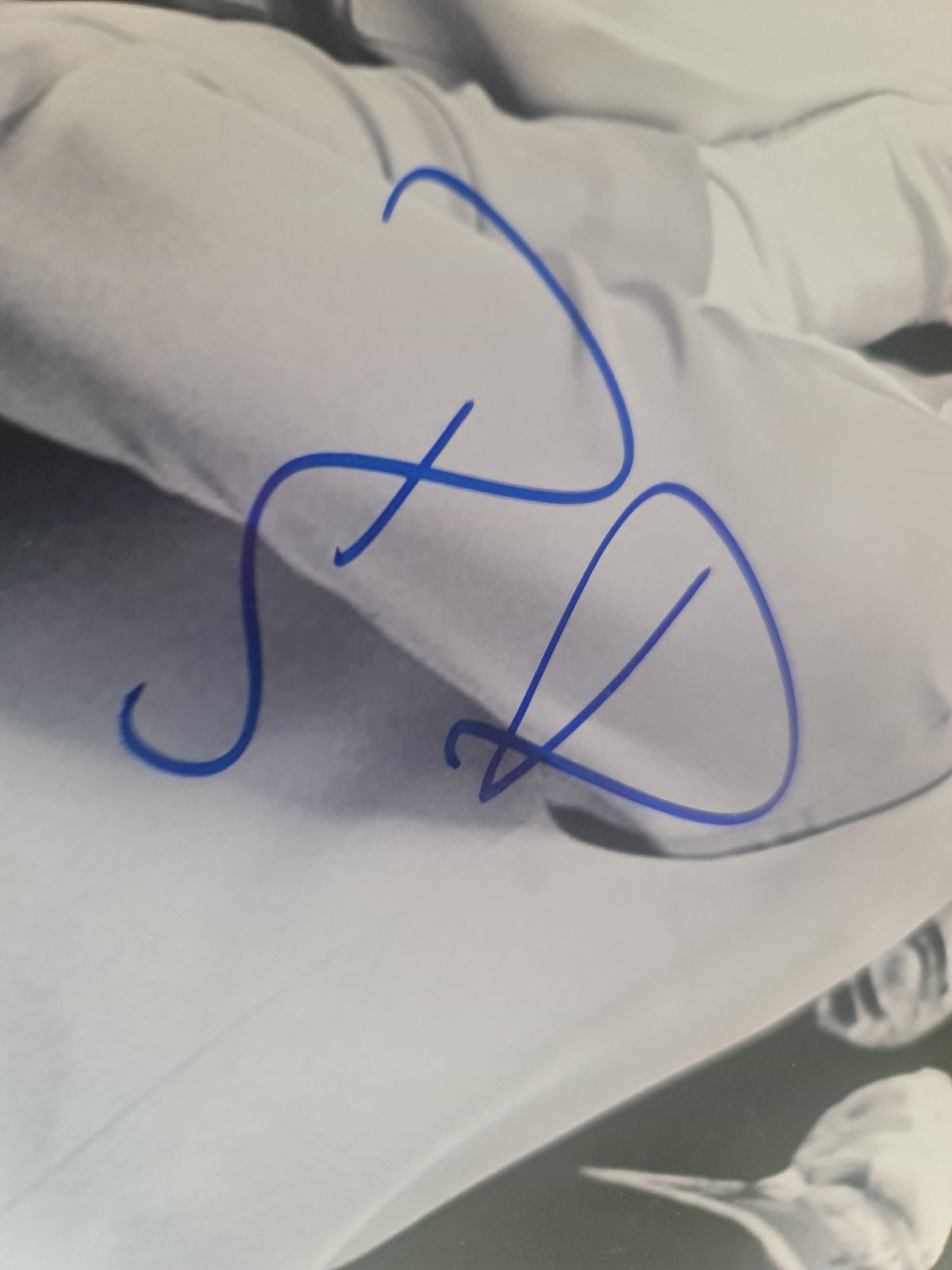 The Artist 2 autographes Bérénice Bejo et Jean Dujardin PSA