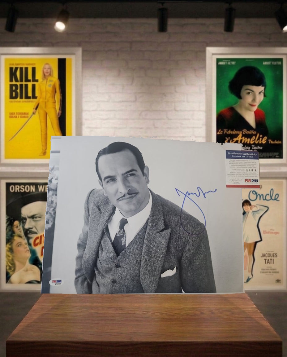 Autographe Jean Dujardin The Artist PSA