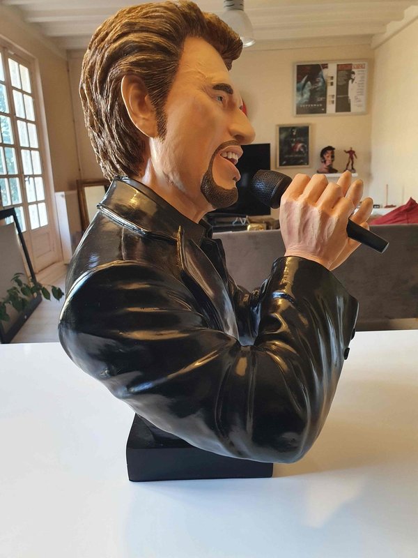 Buste Johnny Hallyday Edition limitée