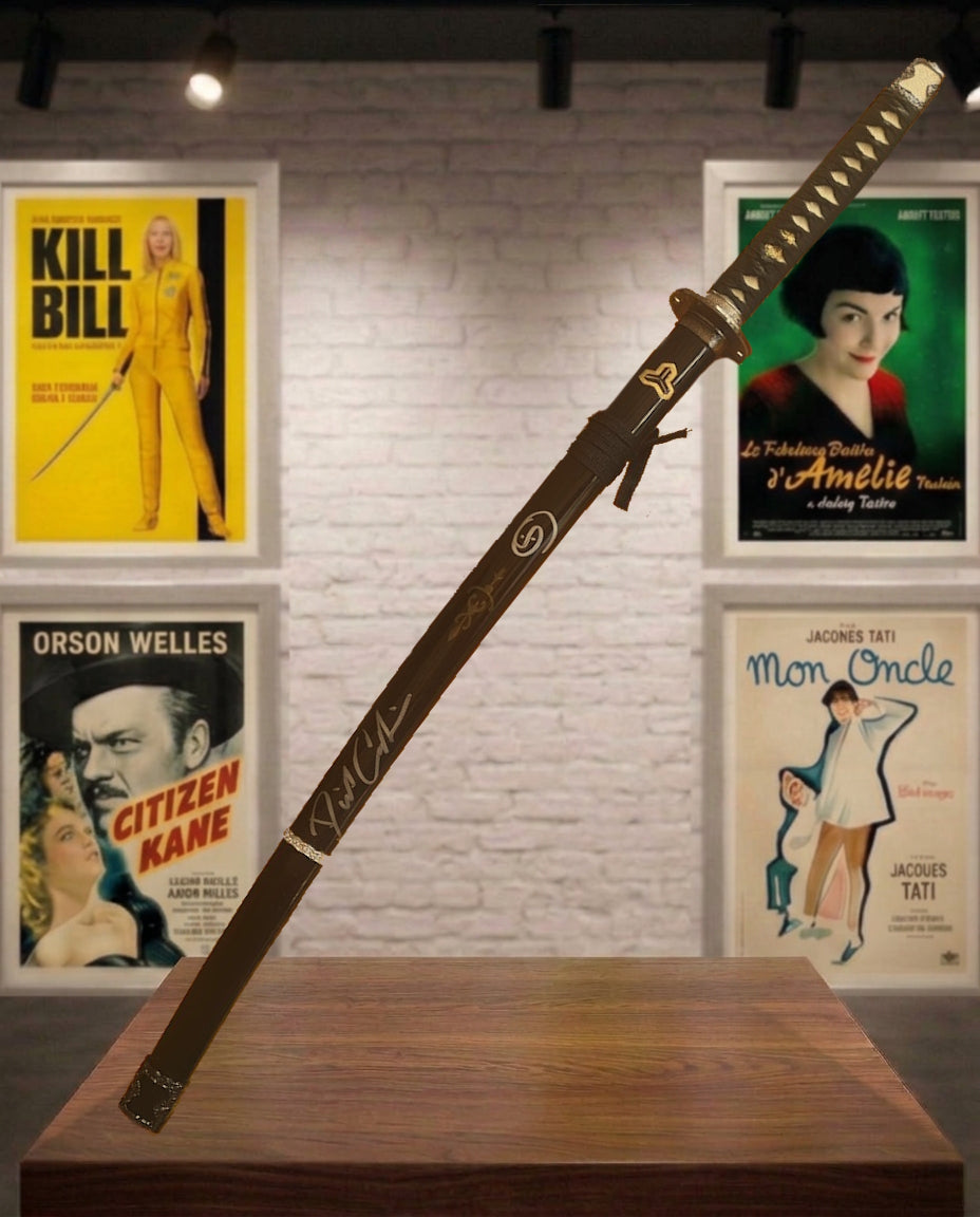 Katana signé par David Carradine Kill Bill Tarantino