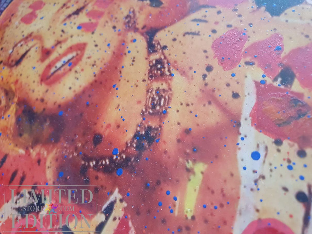 Marylin Orange mixed media par Kino Mistral
