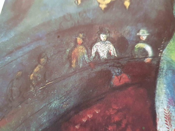 Marc Chagall lithographie signée Le Jongleur