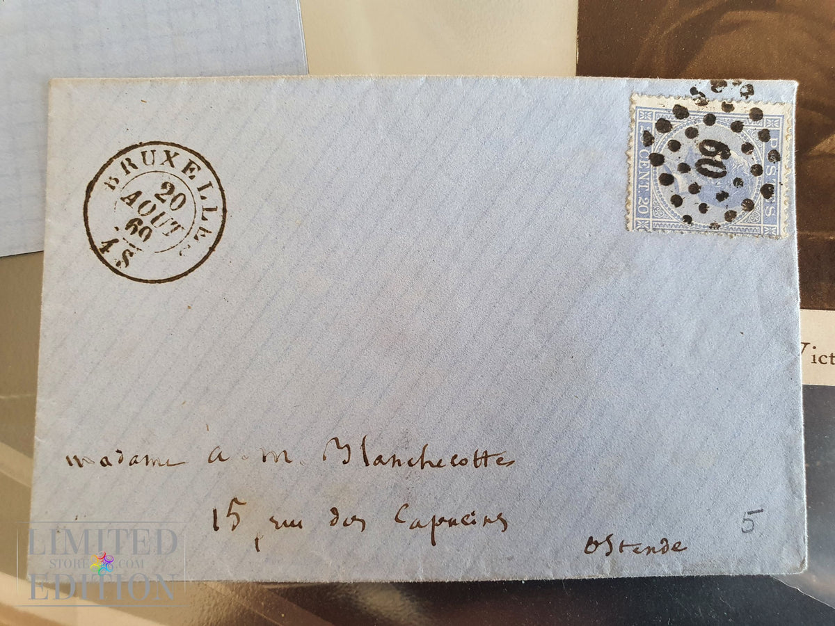 "AFFAIRE CONCLUE" 12/10/21 FRANCE 2 . Lettre manuscrite de Victor Hugo 20 Août 1869