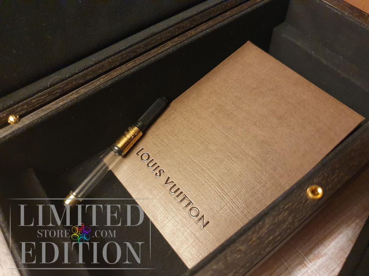 Stylo plume Cargo Luxe noir- Louis Vuitton