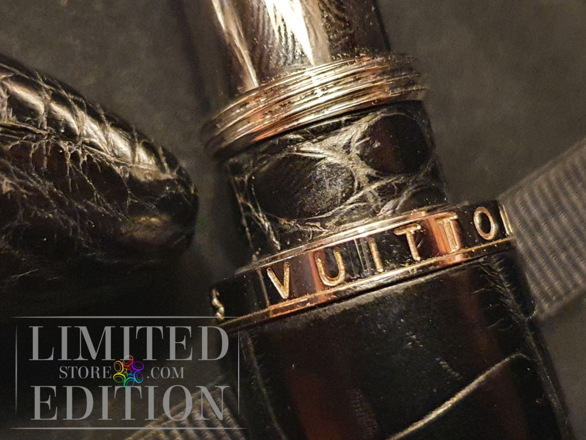 Stylo plume Cargo Luxe noir- Louis Vuitton