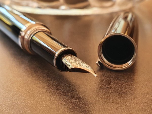 Louis Vuitton black Doc fountain pen serial number