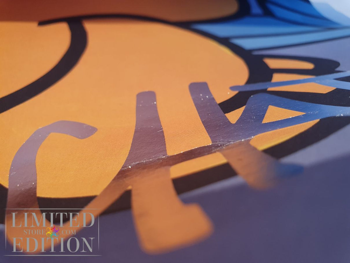 "Chats volants à Paris" sérigraphie de M. CHAT. Epreuve d'artiste