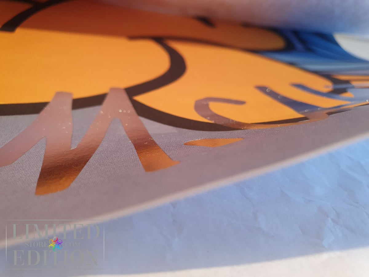 "Chats volants à Paris" sérigraphie de M. CHAT. Epreuve d'artiste