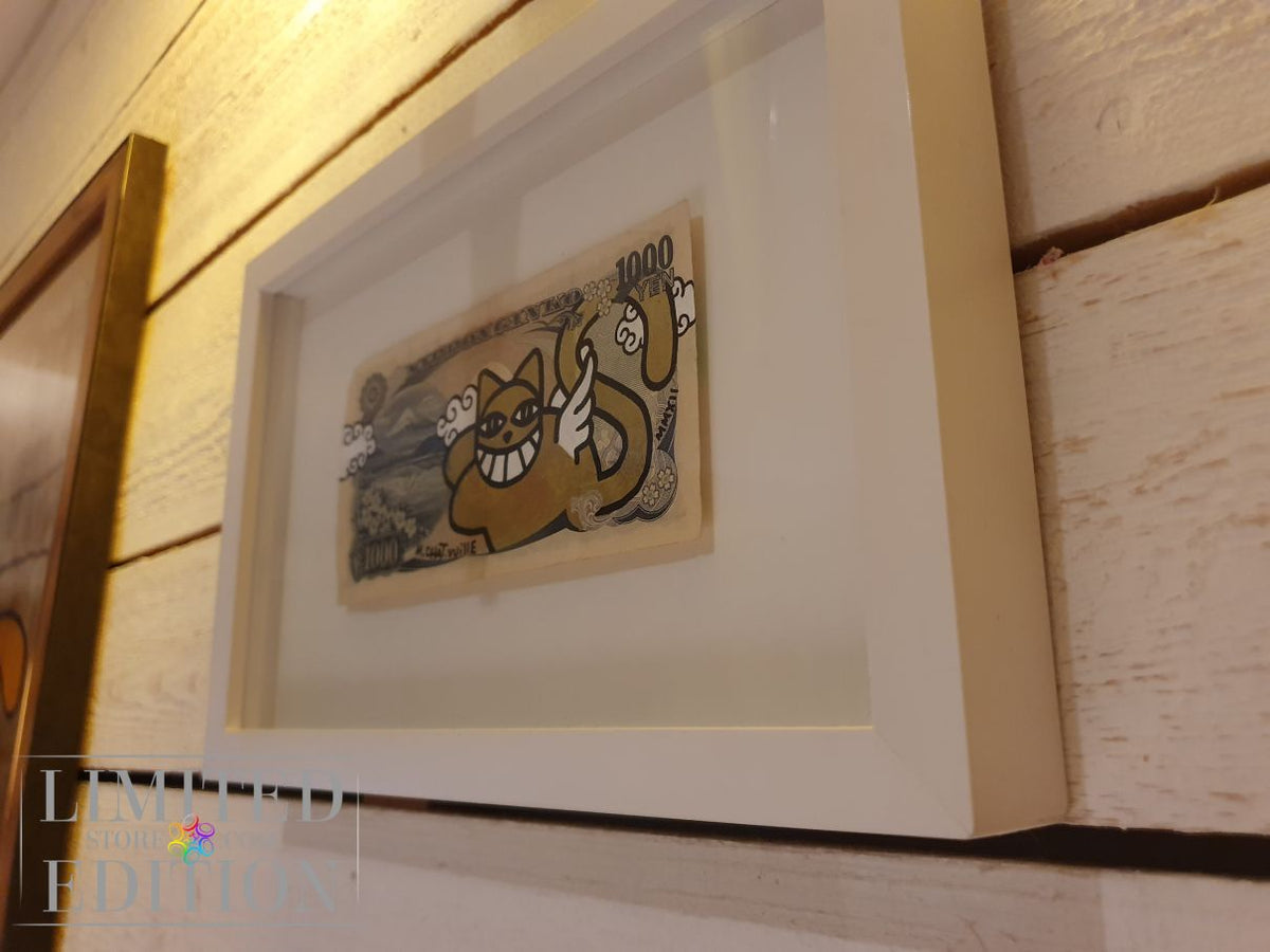 Acrylique M CHAT vaut 1000 Yens - Thoma Vuille