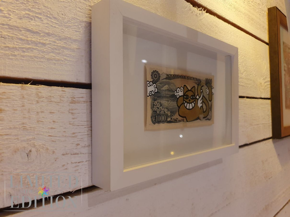 Acrylique M CHAT vaut 1000 Yens - Thoma Vuille