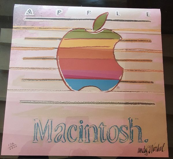 Macintosh - lithographie Andy Warhol numérotée
