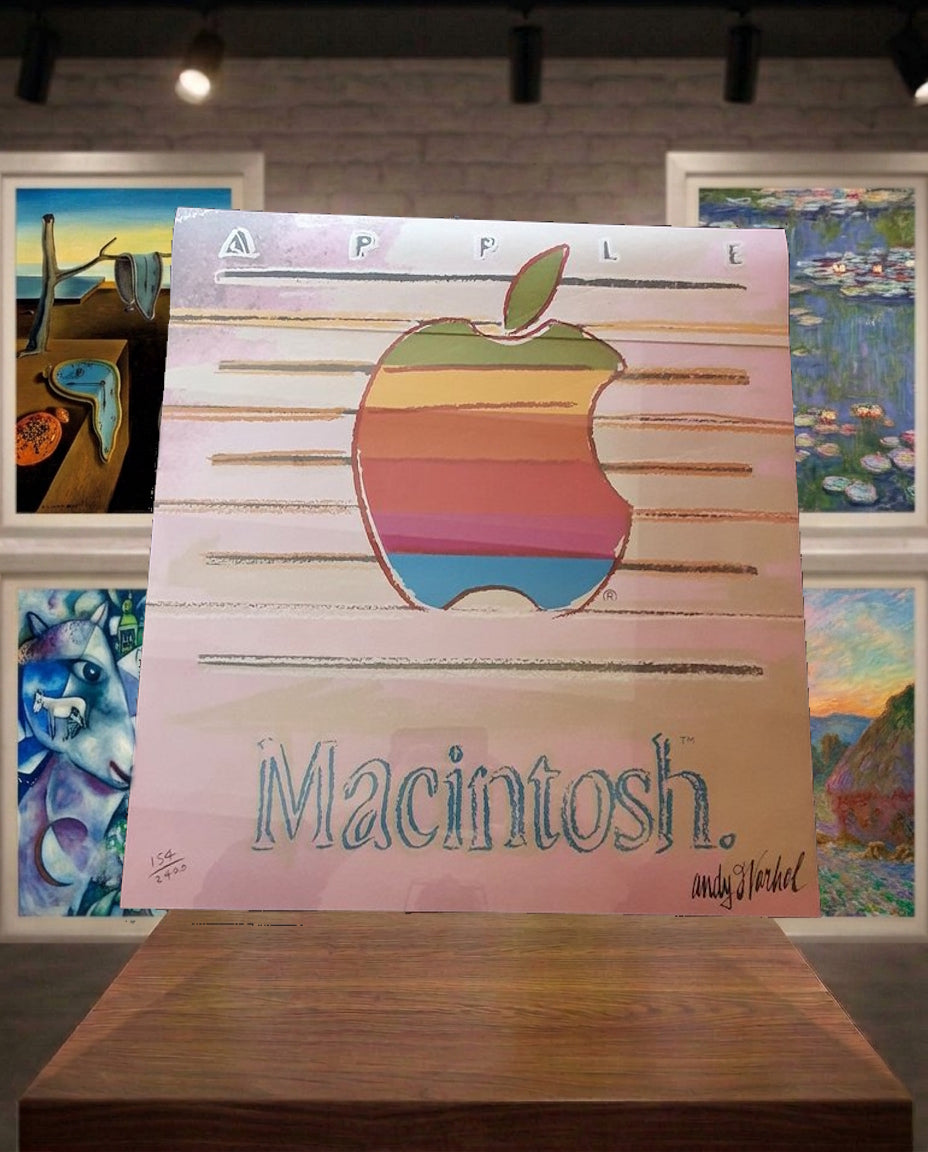 Macintosh - lithographie Andy Warhol numérotée