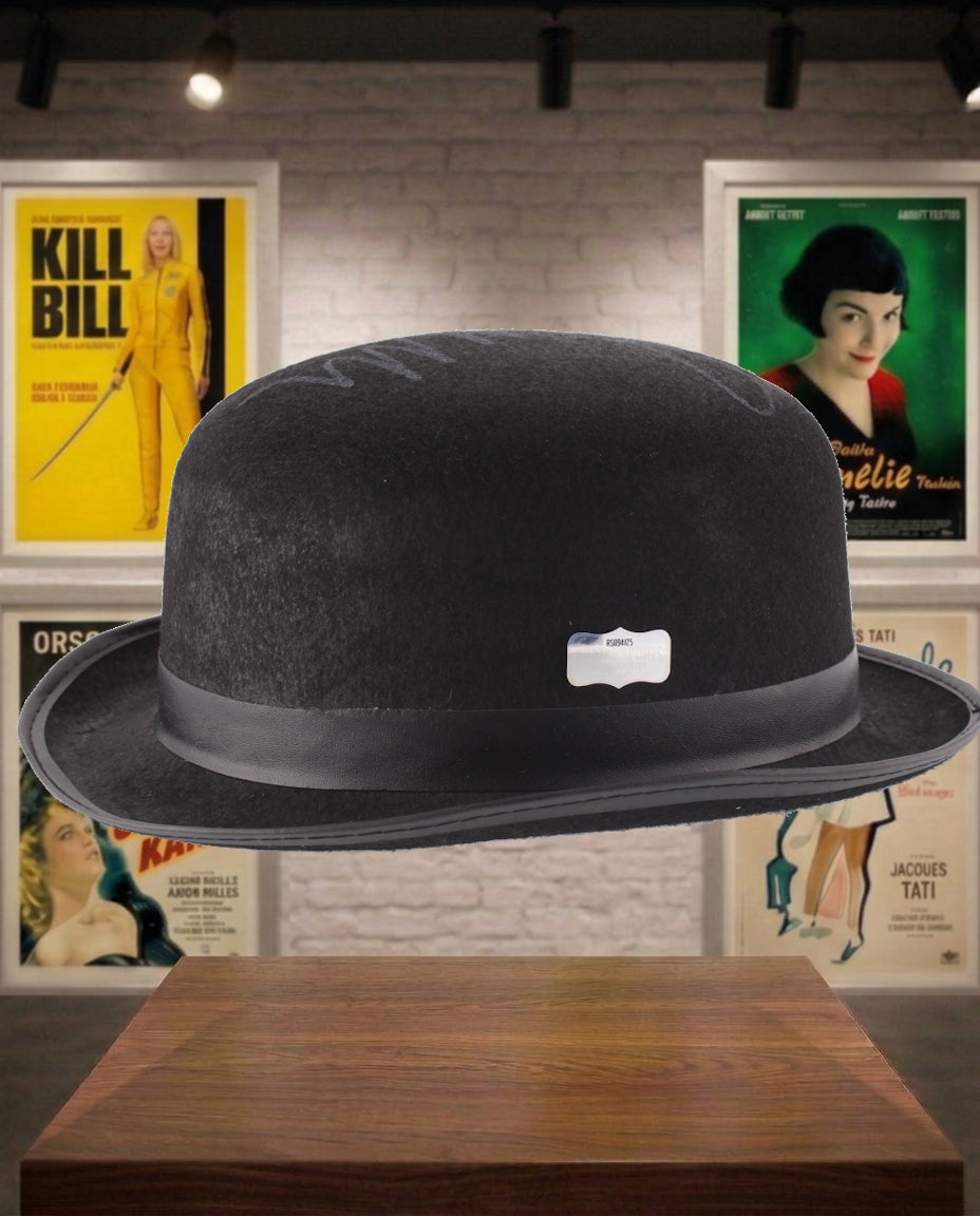 Chapeau ORANGE MECANIQUE signé Malcom McDowell Clockwork Orange