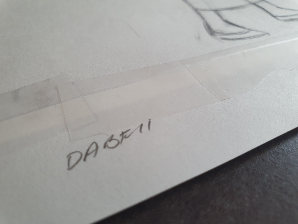Marge Simpson va se mettre en colère. Storyboard sketch