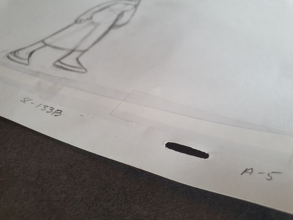 Marge Simpson va se mettre en colère. Storyboard sketch