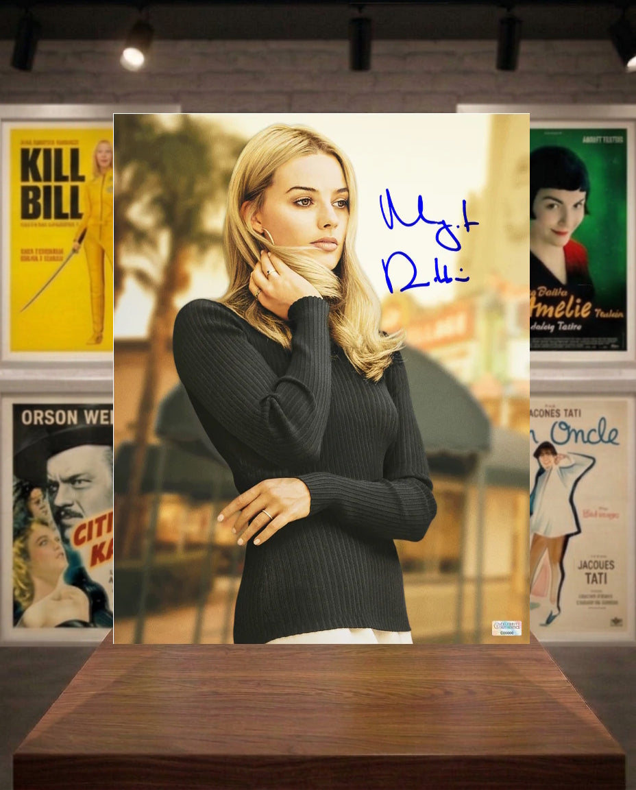 Margot Robbie signe une magnifique photo d'actrice.