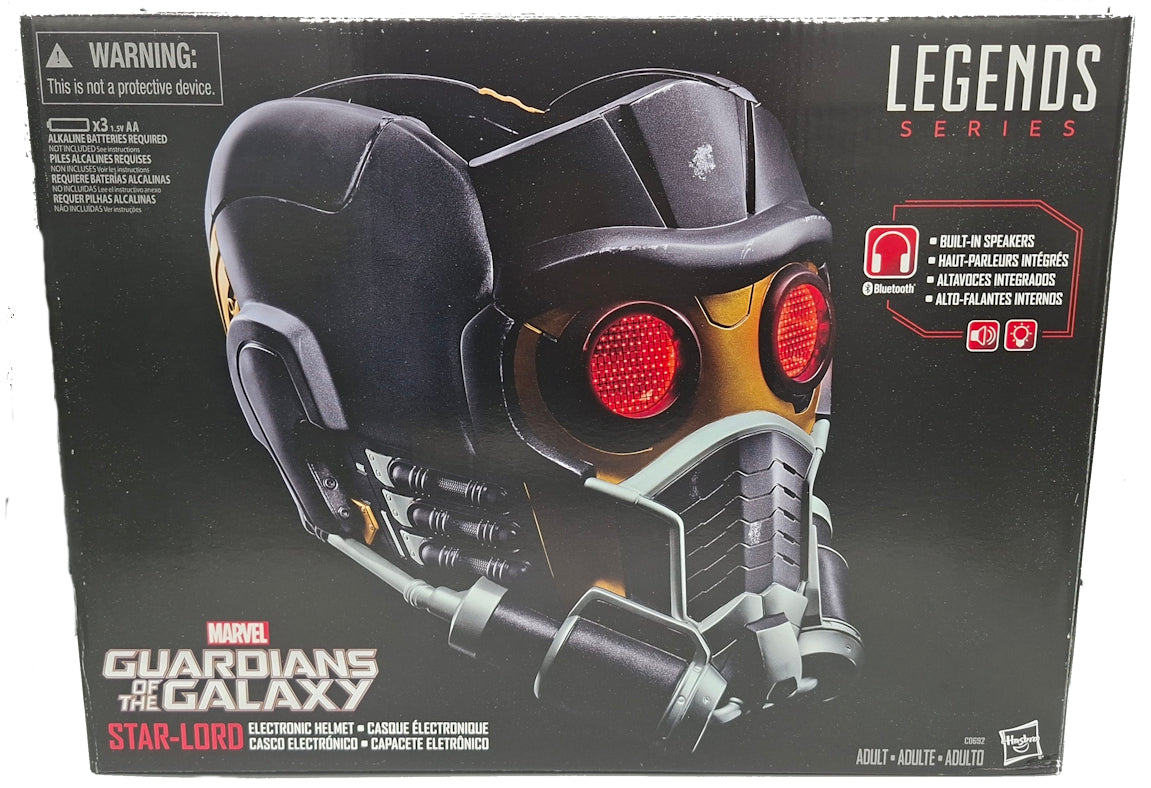 4人のアベンジャーズによるサイン入り『ガーディアンズ・オブ・ギャラクシー』電子ヘルメット。Celebrity Authentics 鑑定書付き