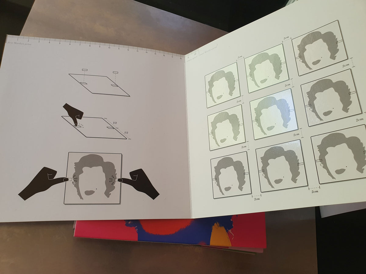 The Andy Warhol Foundation coffret de 9 Marylin Monroe par Corbis The Luminaries Library