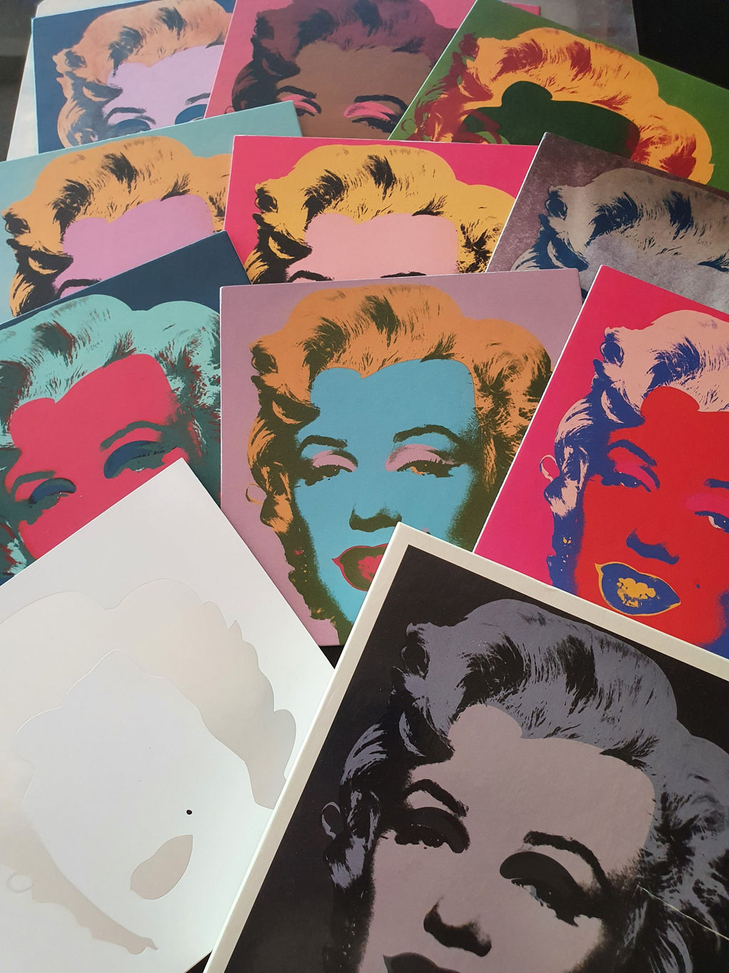 The Andy Warhol Foundation coffret de 9 Marylin Monroe par Corbis The Luminaries Library