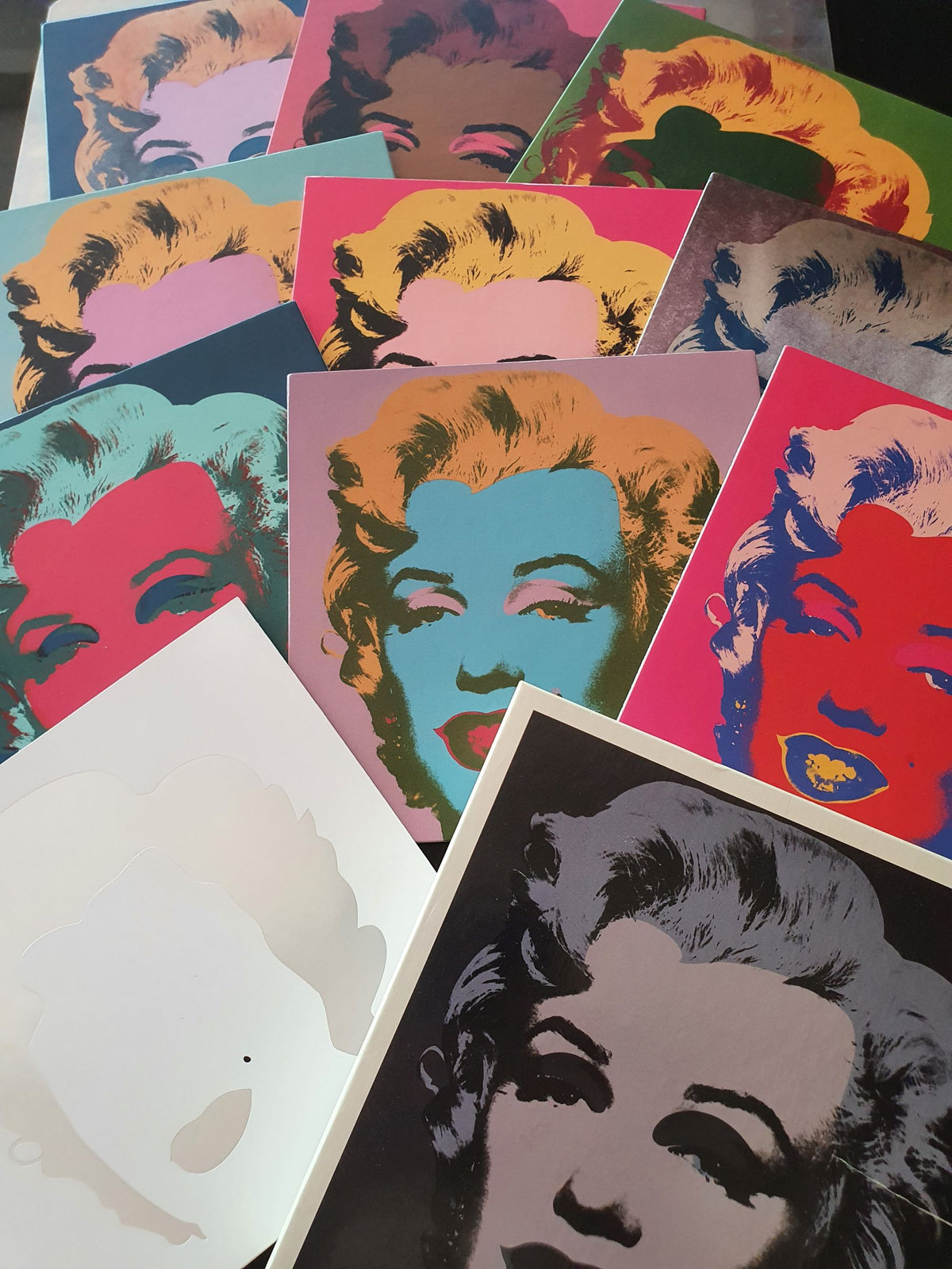 The Andy Warhol Foundation coffret de 9 Marylin Monroe par Corbis The Luminaries Library
