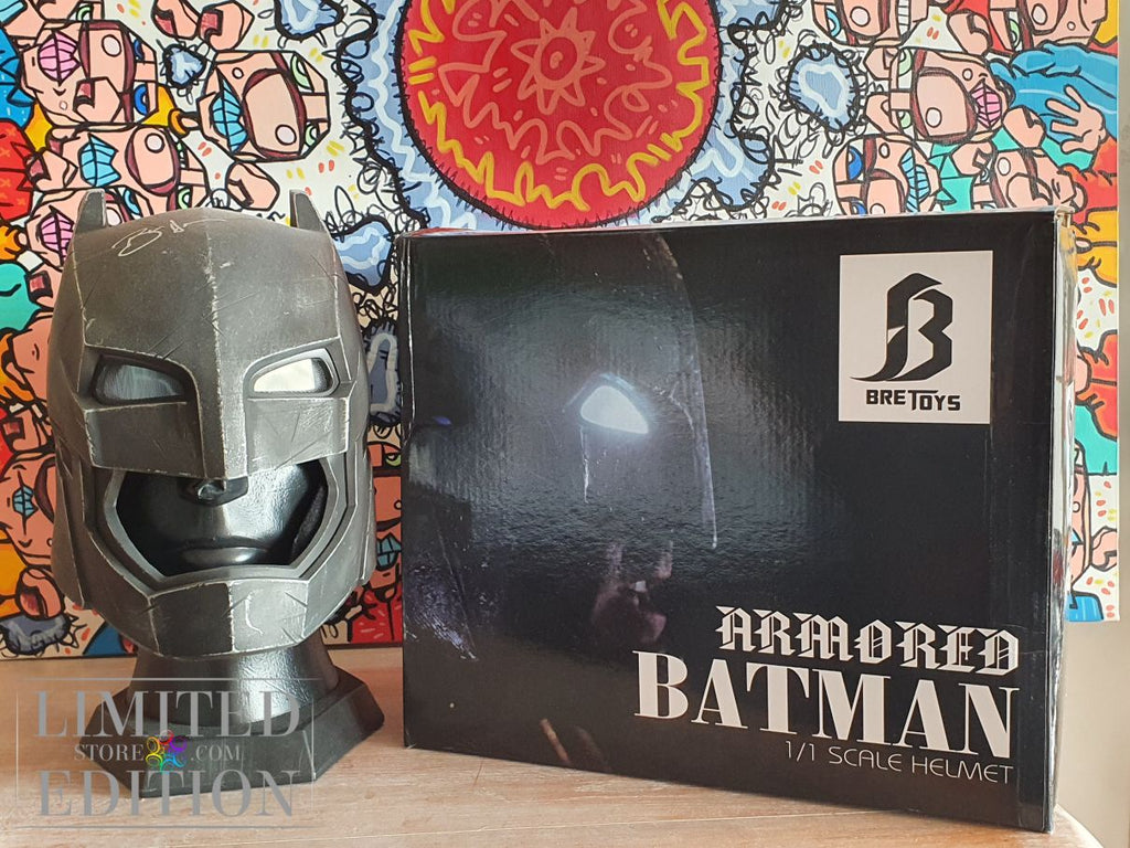 Masque Batman échelle 1:1 signé par Ben Affleck