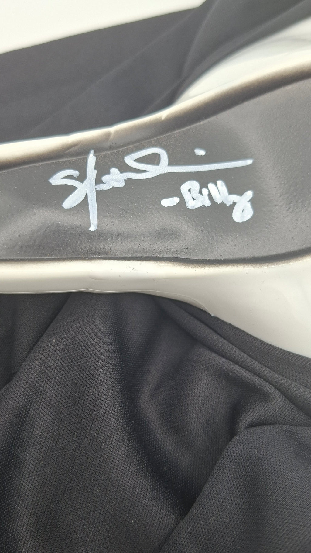 Masque Ghostface Scream avec autographe de Skeet Ulrich. Beckett