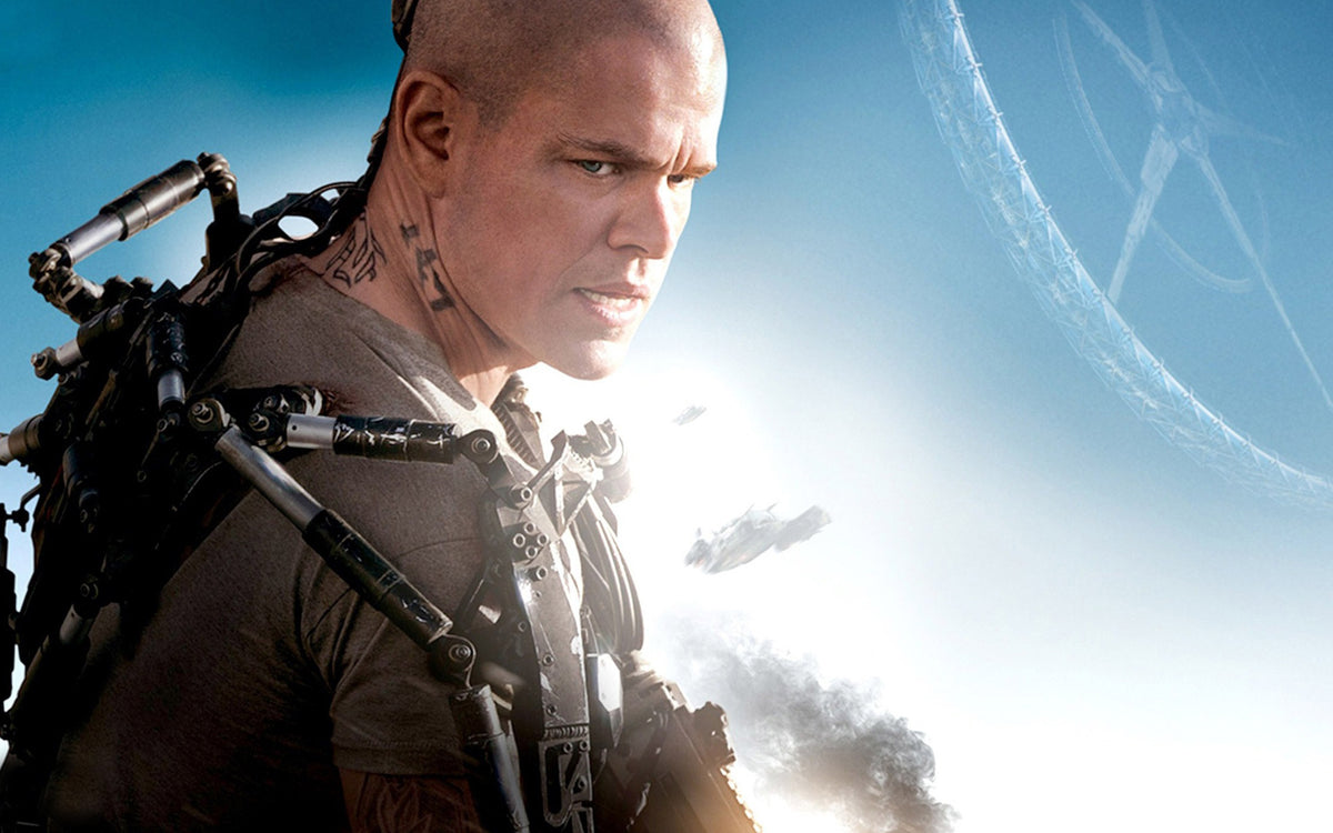 Poster 28x46 ELYSIUM signé MATT DAMON