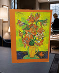 Exceptionnel Menu du Paquebot France 1965 - Orange 2