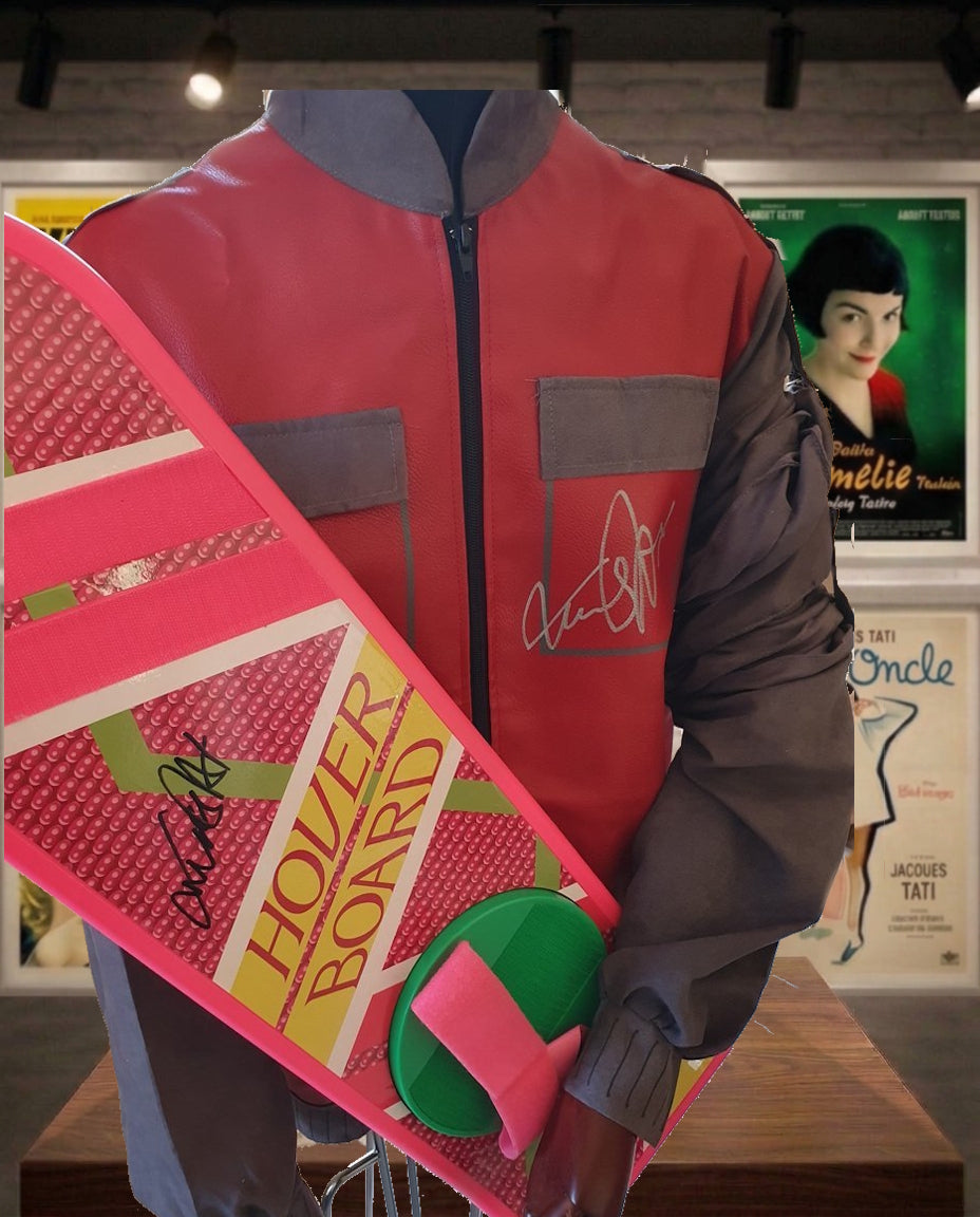 Michael J. Fox a signé le Blouson de Marty MacFly !