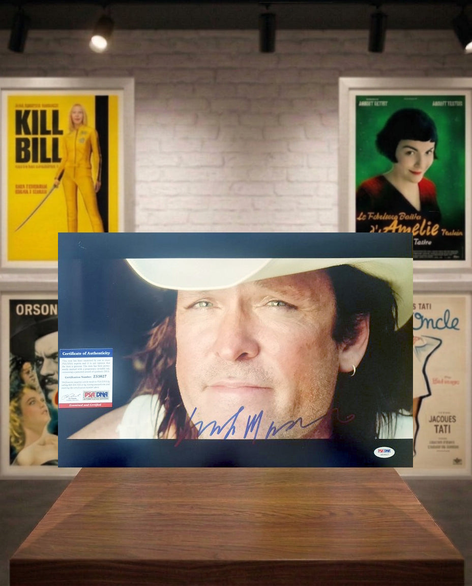 Autographe Michael Madsen aka Budd 2- Kill Bill PSA