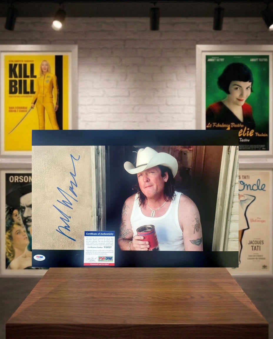 Autographe Michael Madsen aka Budd 1- Kill Bill PSA