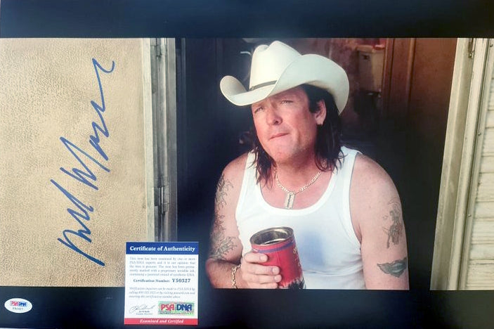 Autographe Michael Madsen aka Budd 1- Kill Bill PSA