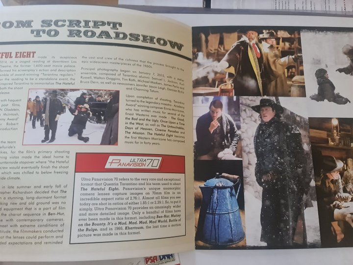 Autographe Michael Madsen Les 8 salopards Tarantino PSA