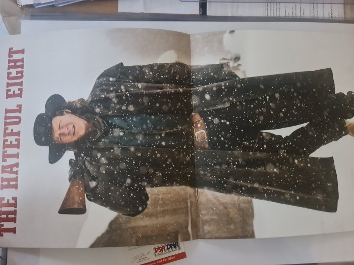 Autographe Michael Madsen Les 8 salopards Tarantino PSA