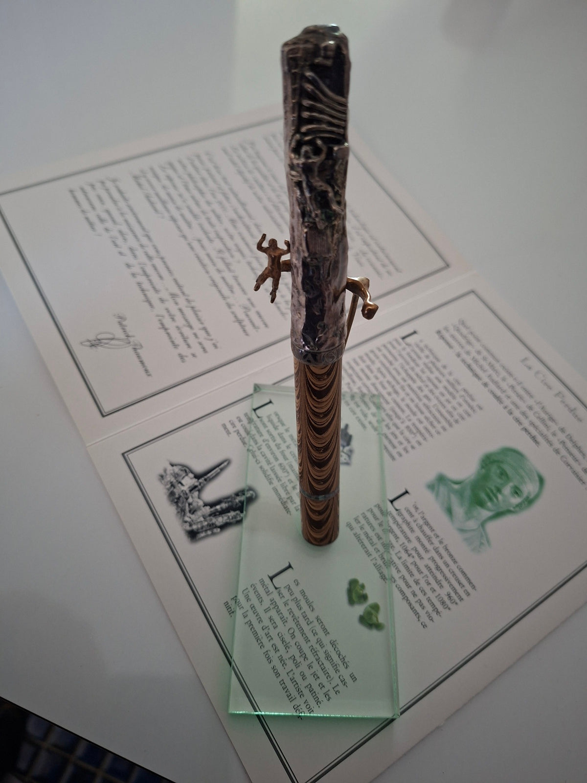 Stylo plume Epicurien par Michel Audiard. EA99 édition limitée 50 pièces.