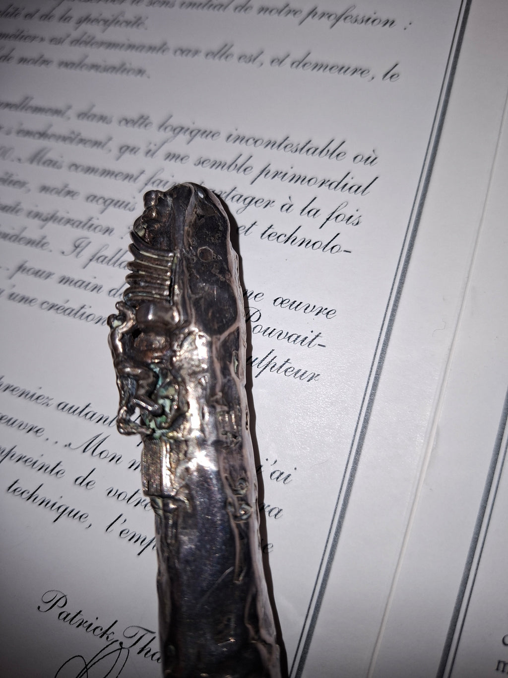 Stylo plume Epicurien par Michel Audiard. EA99 édition limitée 50 pièces.