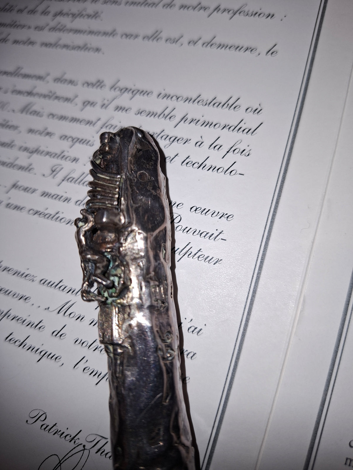 Stylo plume Epicurien par Michel Audiard. EA99 édition limitée 50 pièces.