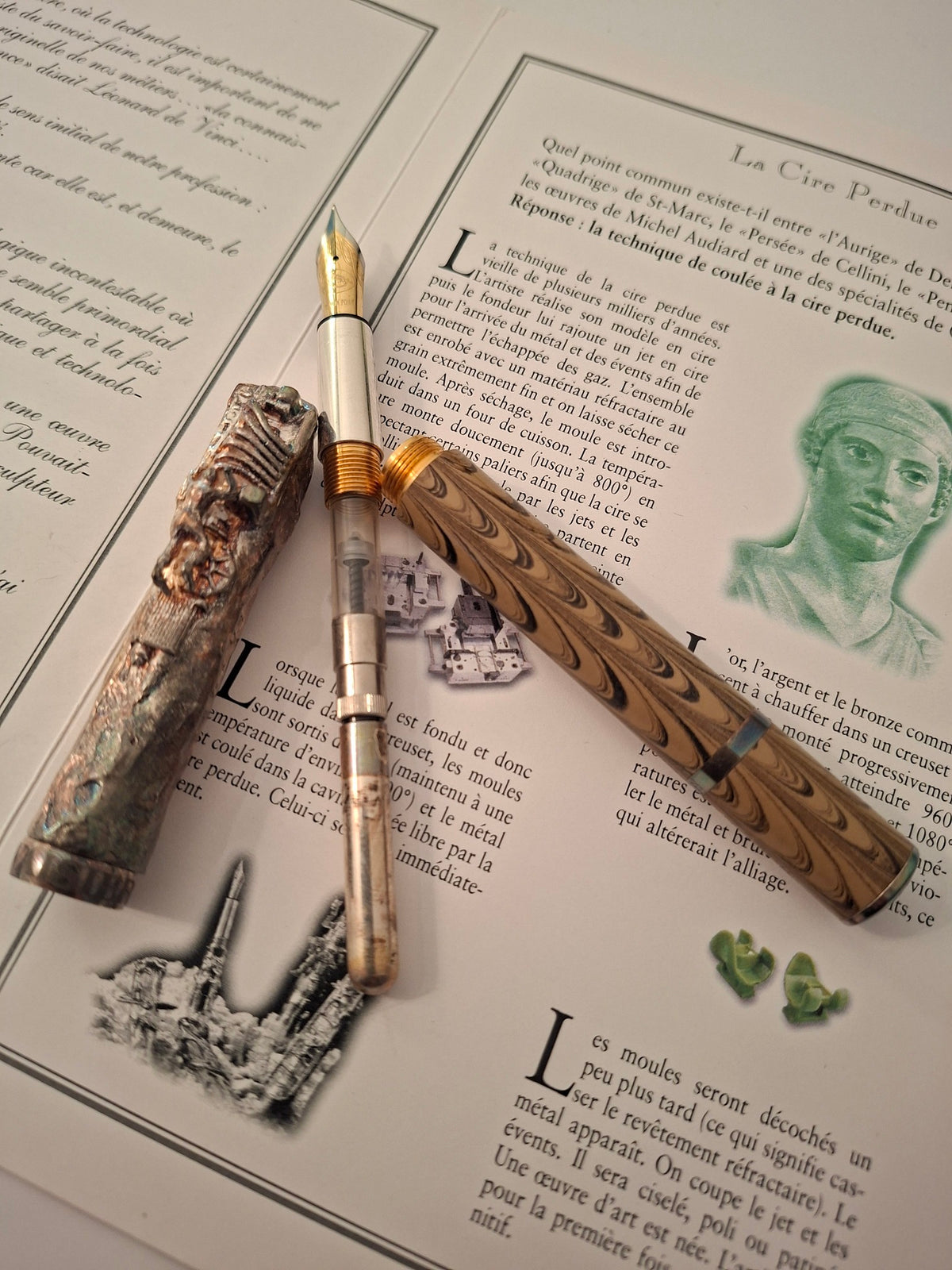 Stylo plume Epicurien par Michel Audiard. EA99 édition limitée 50 pièces.