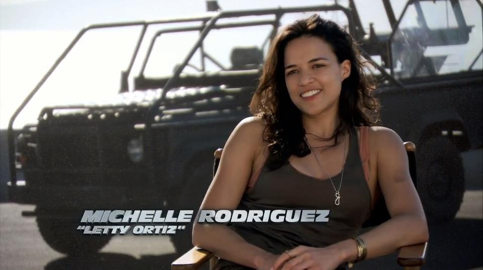 Affiche 101x68 FAST AND FURIOUS signé Michelle Rodriguez
