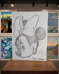 Minnie Mouse - Disney- dessin original par l'artiste Francesco Barbieri