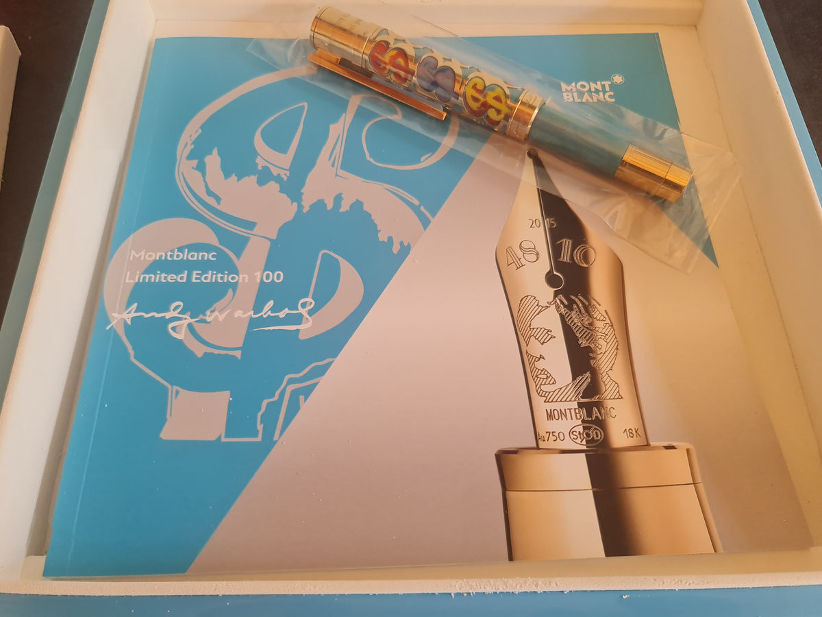 Stylo plume Montblanc Andy Warhol LE 100 Limited Edition