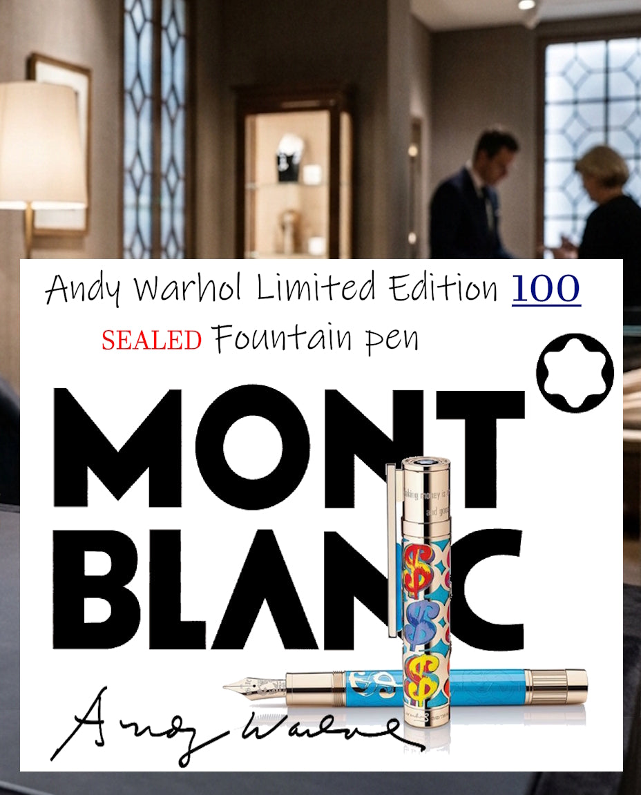 Stylo plume Montblanc Andy Warhol LE 100 Limited Edition