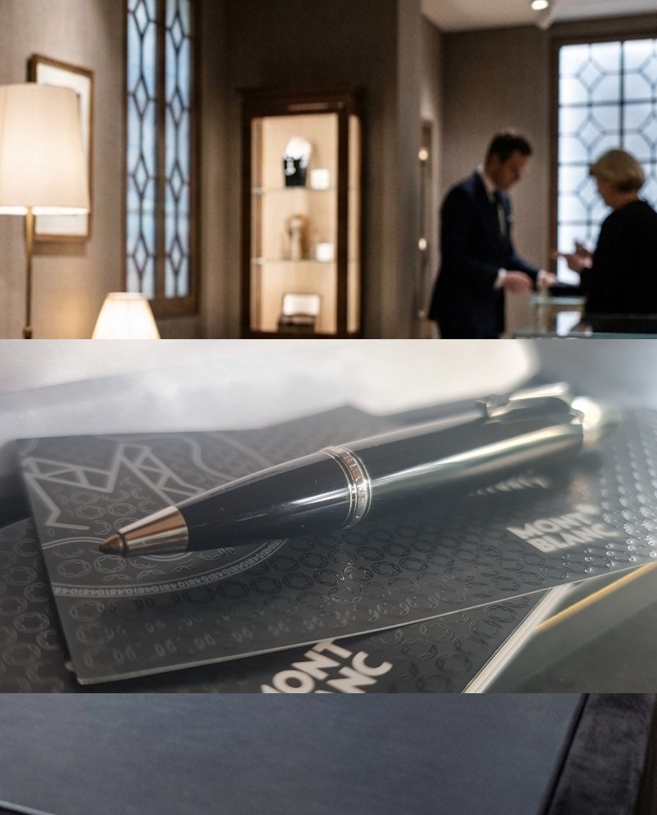 Stylo bille Montblanc Bohème avec coffret et certificat