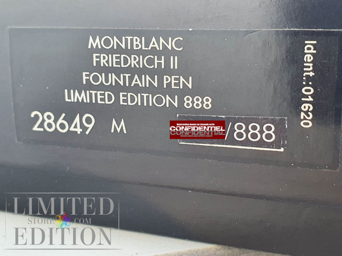 Stylo plume Friedrich II The Great 888 Montblanc