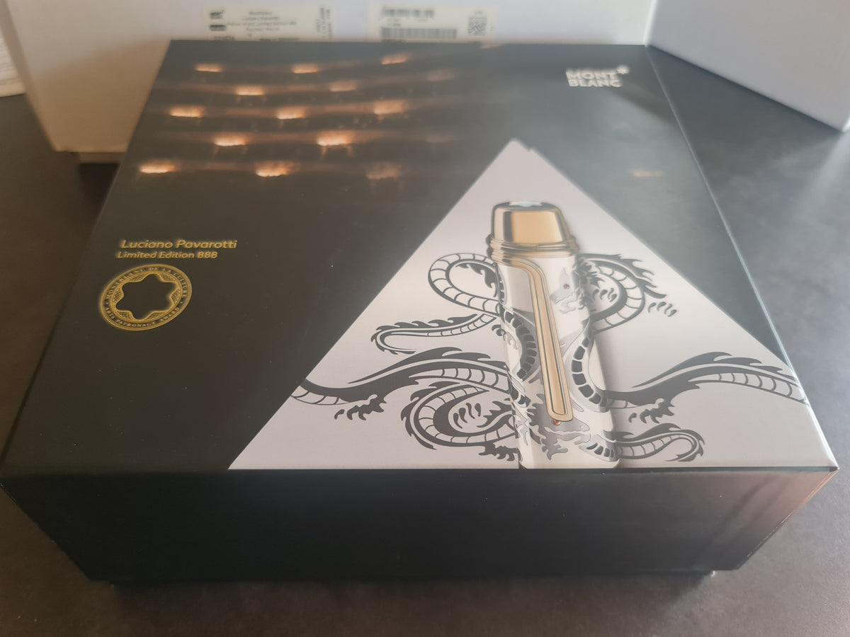 Montblanc Luciano Pavarotti L.E. 888 Stylo plume Patron of Art Edition Limitée