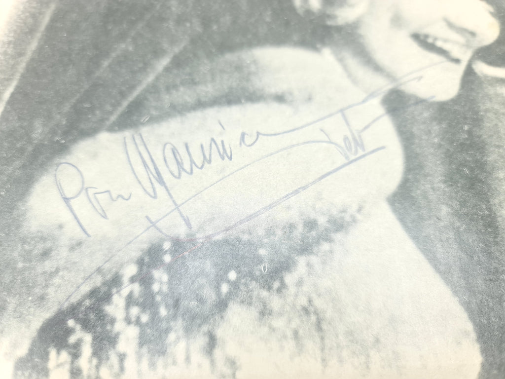 Stylo Montblanc et Autographe Marlene Dietrich. Edition limitée 1901 Commémoration et album vinyle