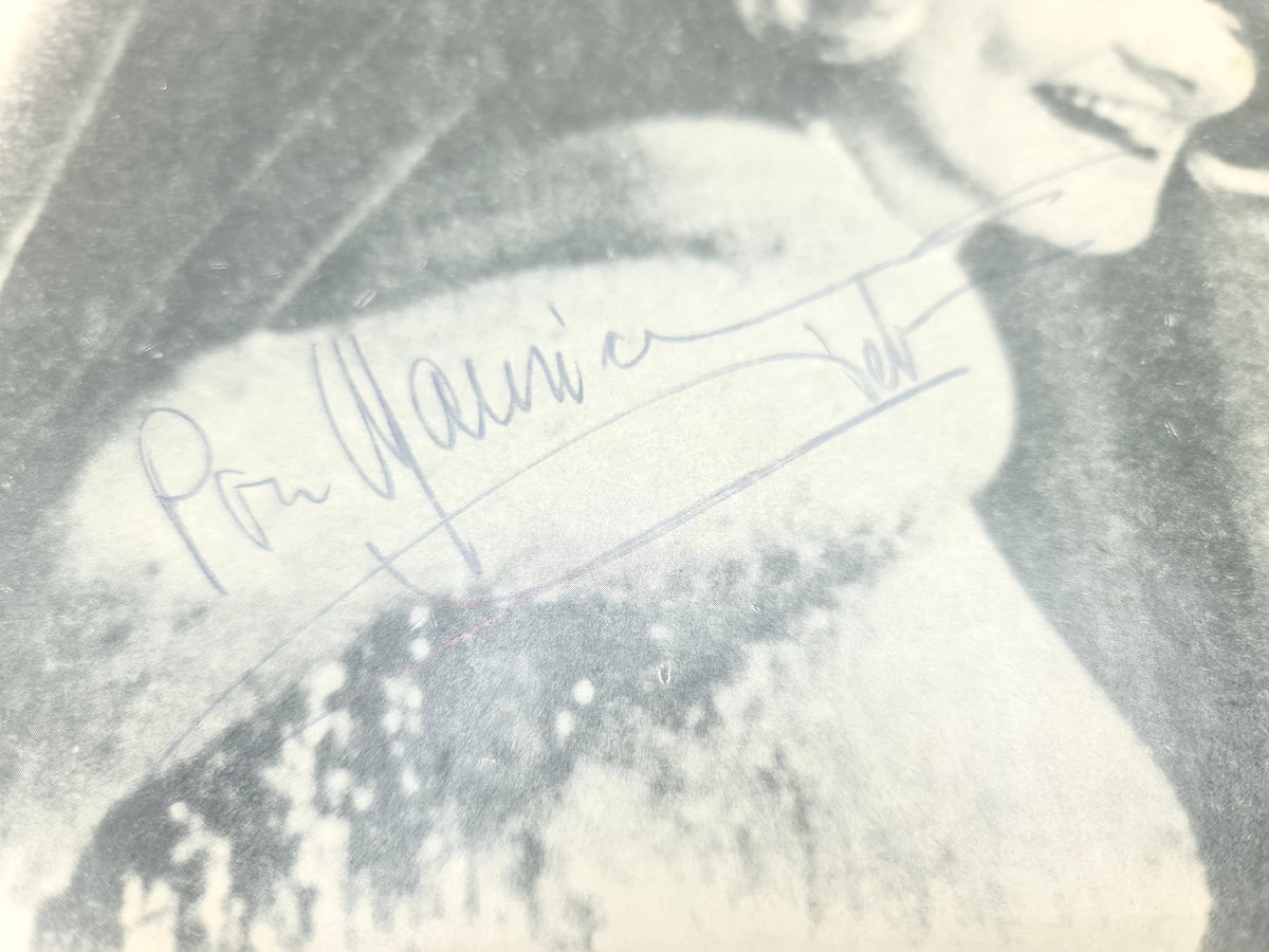 Stylo Montblanc et Autographe Marlene Dietrich. Edition limitée 1901 Commémoration et album vinyle